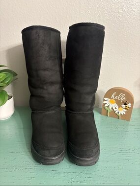 UGG Black Classic Tall Winter Boots